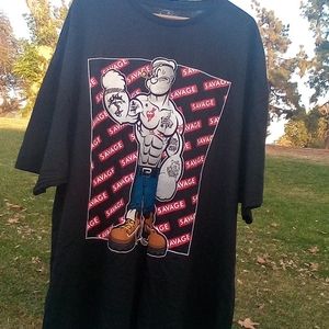 Popeye Savage Shirt Size 4XL